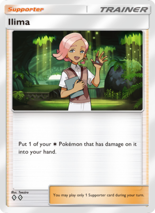 Ilima - Pokémon TCG Card