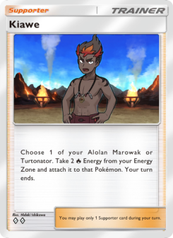Kiawe - pokemon TCG Card