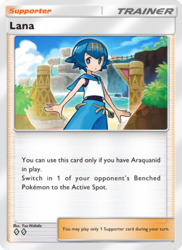 Lana - Pokémon TCG Card