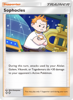 Sophocles - pokemon TCG Card