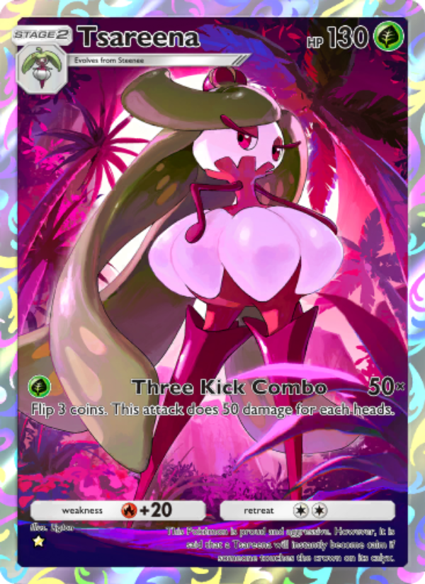 Tsareena - Pokémon TCG Card