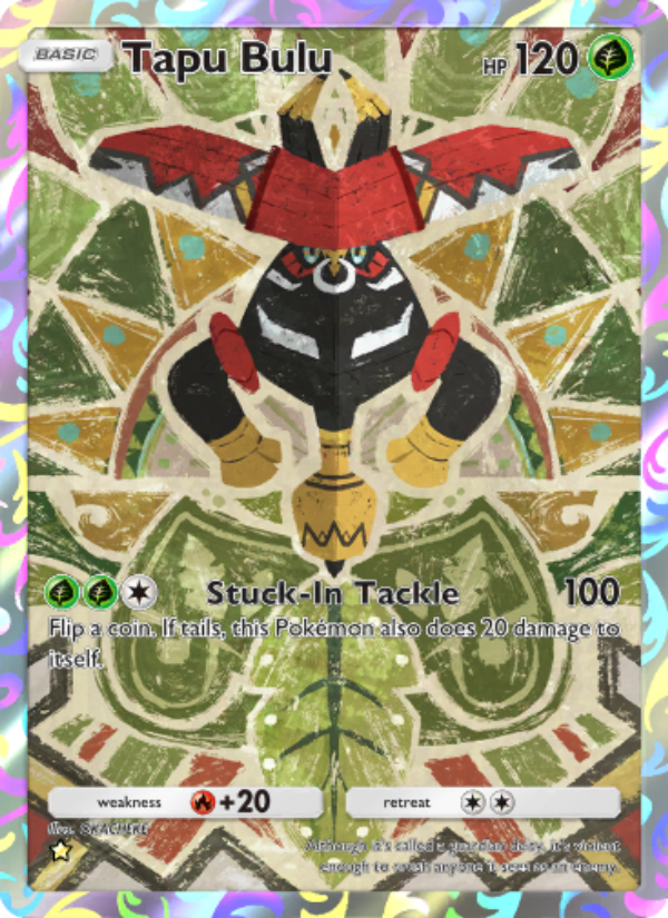 Tapu Bulu - Pokémon TCG Card