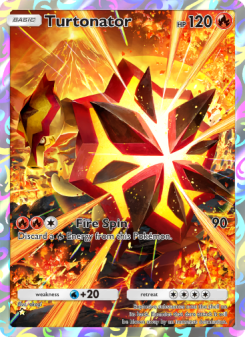 Turtonator - pokemon TCG Card