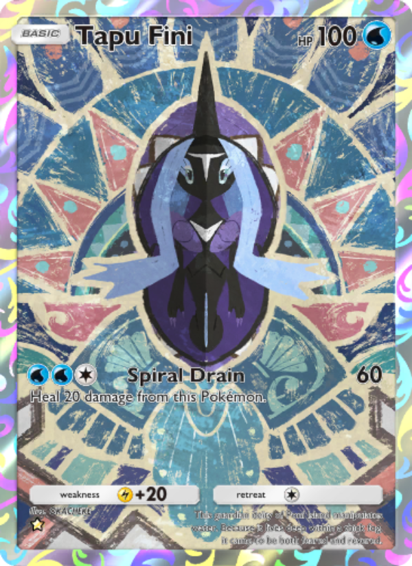 Tapu Fini - Pokémon TCG Card