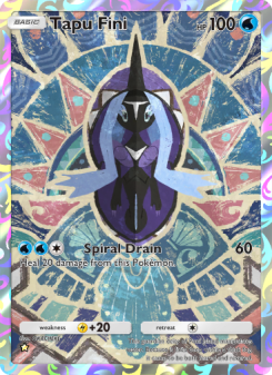 Tapu Fini - pokemon TCG Card
