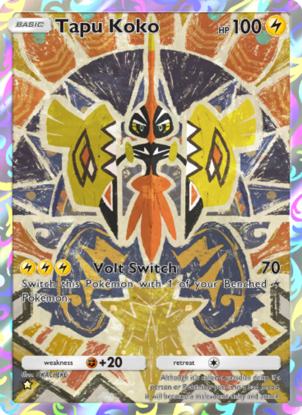 Tapu Koko - Pokémon TCG Card
