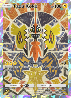 Tapu Koko - pokemon TCG Card