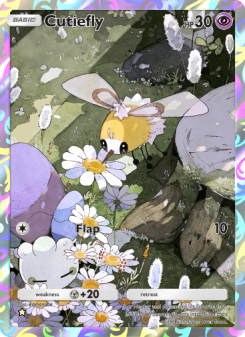 Cutiefly - pokemon TCG Card