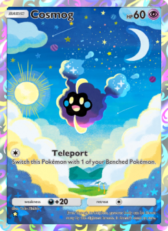 Cosmog - pokemon TCG Card