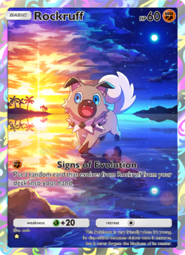 Rockruff - Pokémon TCG Card