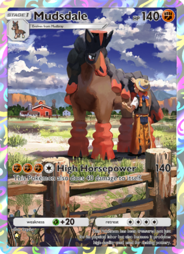 Mudsdale - Pokémon TCG Card
