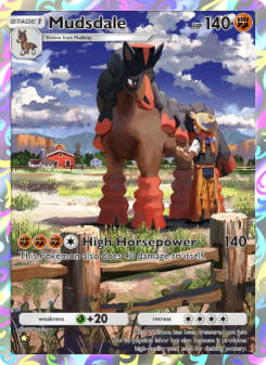 Mudsdale - pokemon TCG Card