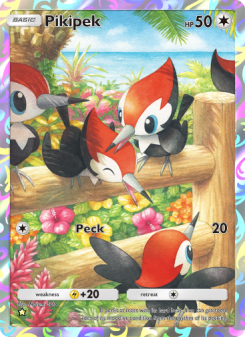 Pikipek - pokemon TCG Card