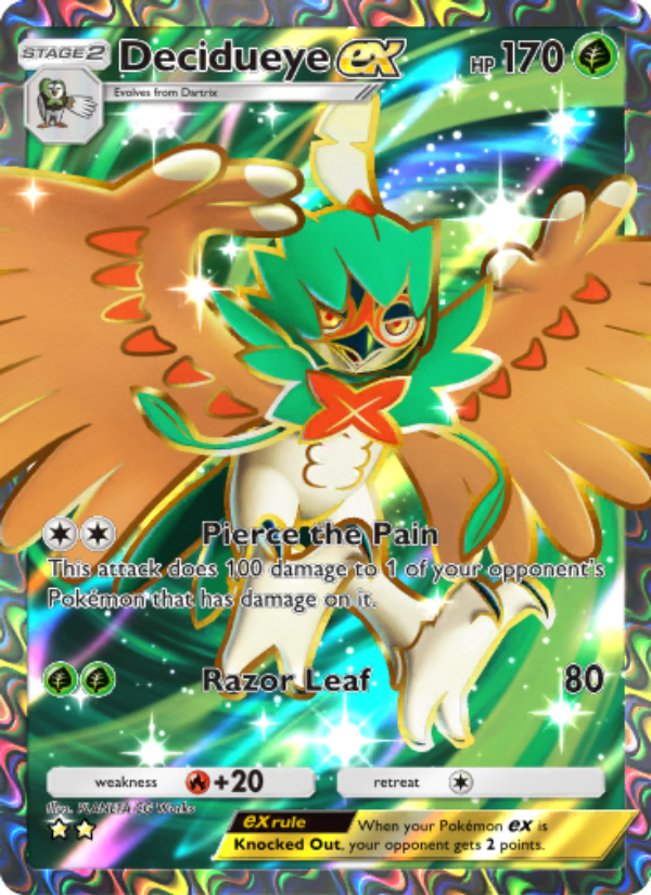 Decidueye ex - Pokémon TCG Card