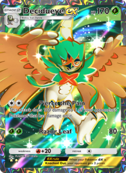 Decidueye ex - pokemon TCG Card