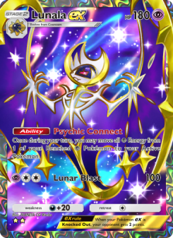 Lunala ex - pokemon TCG Card