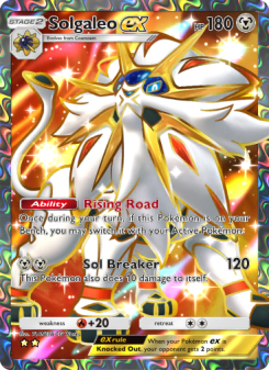 Solgaleo ex - pokemon TCG Card