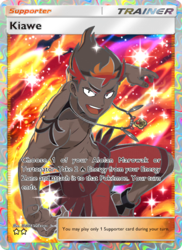 Kiawe - Pokémon TCG Card