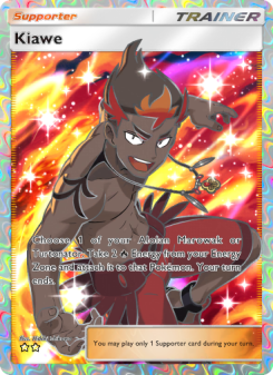 Kiawe - pokemon TCG Card
