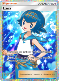 Lana - pokemon TCG Card