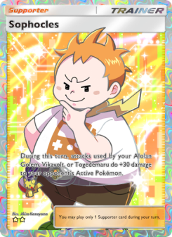 Sophocles - pokemon TCG Card