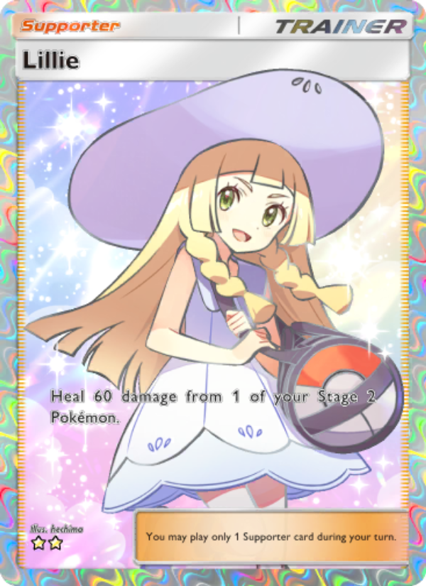 Lillie - Pokémon TCG Card