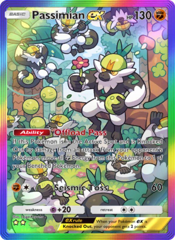 Passimian ex - Pokémon TCG Card