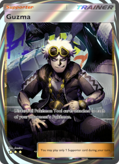 Guzma - pokemon TCG Card
