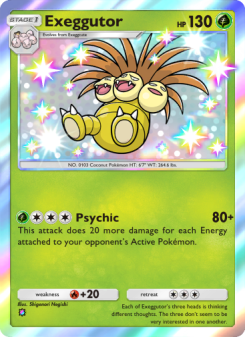 Exeggutor - pokemon TCG Card