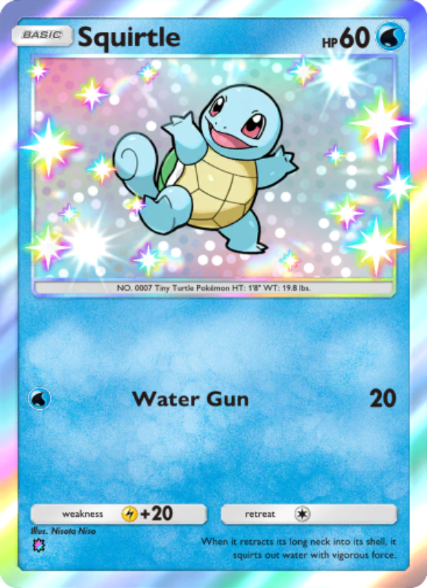 Squirtle - Pokémon TCG Card