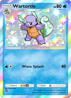 Wartortle - pokemon TCG Card