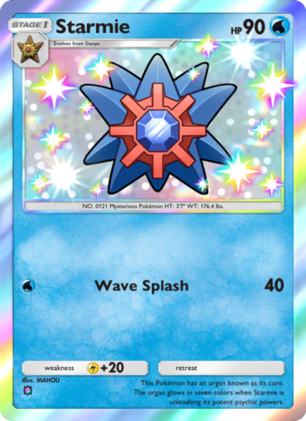 Starmie - Pokémon TCG Card