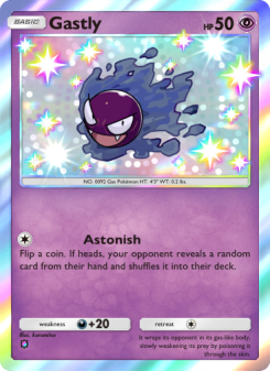 Gastly - pokemon TCG Card