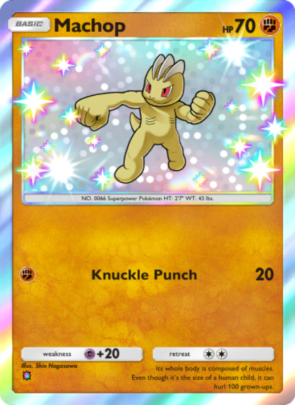 Machop - Pokémon TCG Card