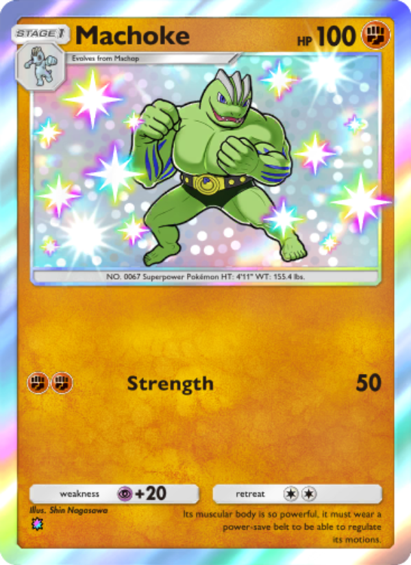 Machoke - Pokémon TCG Card