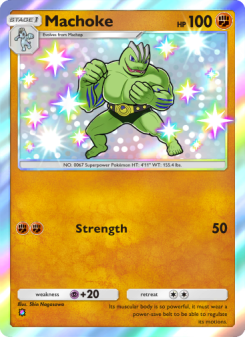Machoke - pokemon TCG Card