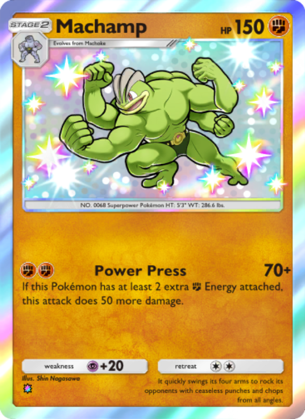 Machamp - Pokémon TCG Card