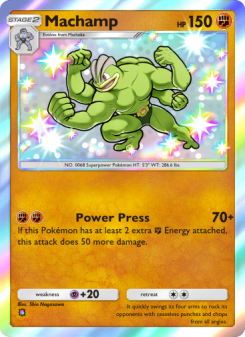 Machamp - pokemon TCG Card