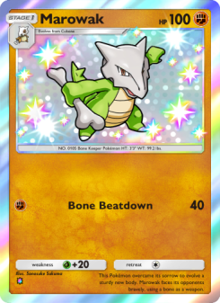 Marowak - pokemon TCG Card