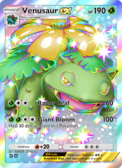 Venusaur ex - pokemon TCG Card