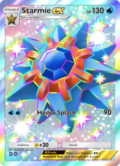 Starmie ex - pokemon TCG Card