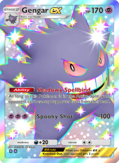 Gengar ex - pokemon TCG Card