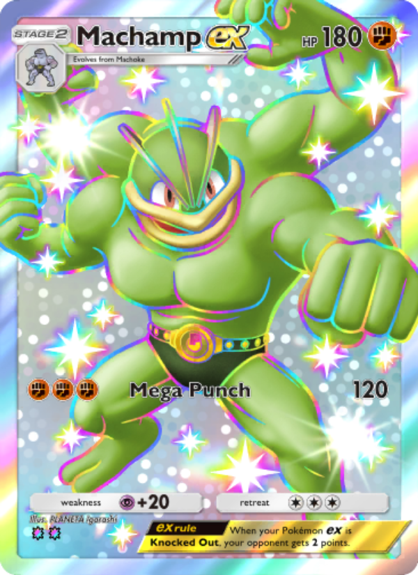 Machamp ex - Pokémon TCG Card