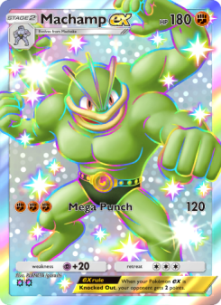 Machamp ex - pokemon TCG Card