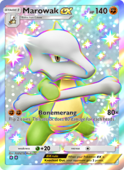 Marowak ex - pokemon TCG Card