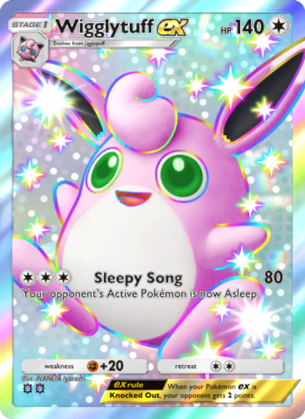 Wigglytuff ex - Pokémon TCG Card