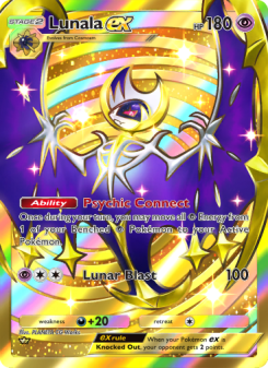 Lunala ex - pokemon TCG Card