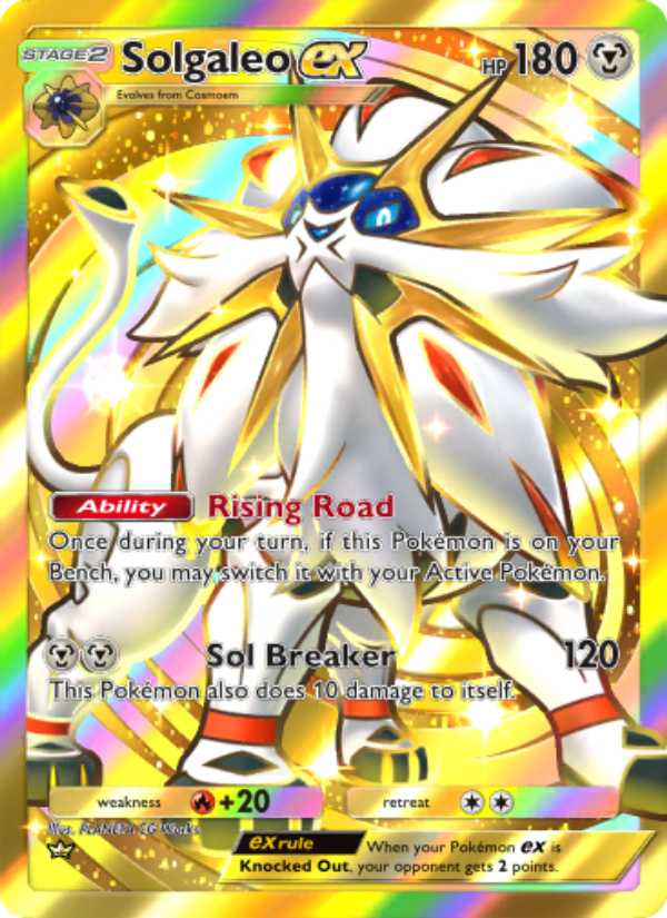Solgaleo ex - Pokémon TCG Card