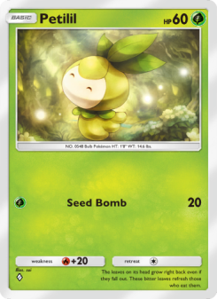 Petilil - pokemon TCG Card