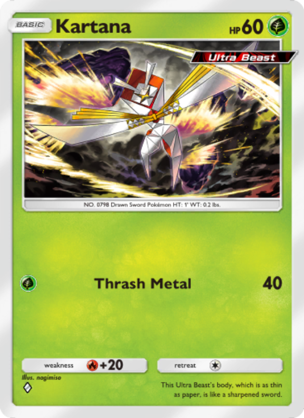 Kartana - Pokémon TCG Card